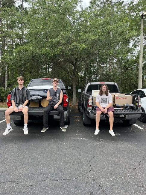The Prime Buck crew wrapping up a job